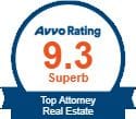 Avvo Rating 9.3 Superb | Top Attorney Real Estate